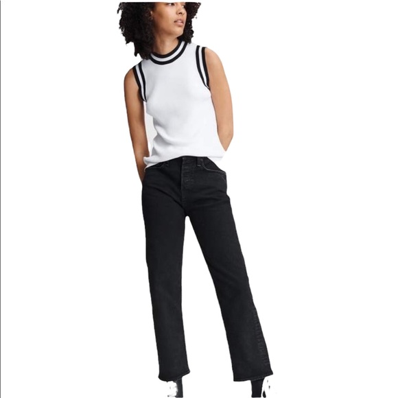 Rag & Bone Priya Ribbed Tank Top - Picture 2 of 11